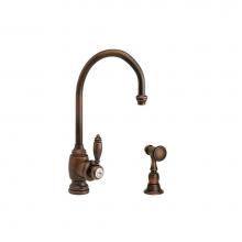 Waterstone 4900-1-SG - Waterstone Hampton Prep Faucet w/ Side Spray