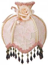 Royal Designs, Inc. NL-106 - Pink Lace Designer Beaded Night Light