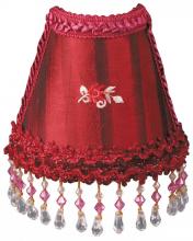 Royal Designs, Inc. NL-109 - Burgundy Satin Designer Beaded Night Light