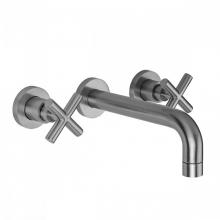 Jaclo 9880-W-WT462-TR-0.5-ULB - Contempo Wall Faucet TRIM with Cross Handles- 0.5 GPM