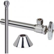 Brasscraft CS400AX C - Faucet Mt Sup. Kit W/ 5'' Swt Ext. - Ang/Ris - 1/2'' Nom Swt X 3/8''