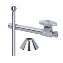 Brasscraft CS407AX C - FAUCET MT SUPPLY KIT W/ 5'' SWT EXT. -STRGHT/RISER - 1/2'' NOM SWT  X 3/8&apos