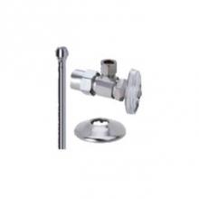 Brasscraft PR1920AX C - FAUCET MT SUPPLY KIT W/ 5'' SWT EXT. - STRGHT/RISER - 1/2'' NOM CPVC X 3/8&apo