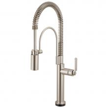 Brizo 64344LF-SS - Litze® SmartTouch Semi-Professional Kitchen Faucet - Industrial Handle