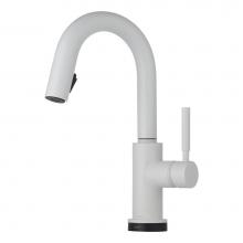 Brizo 64920LF-MW - Brizo Solna: Single Handle Single Hole Pull-Down Prep with SmartTouch(R)