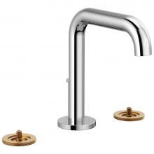 Brizo 65332LF-PCLHP - Litze® Widespread Lavatory Faucet with High Spout - Less Handles 1.5 GPM