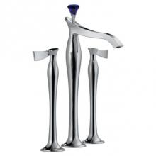 Brizo RP63256PC - RSVP® Blue Crystal Finial