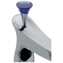 Brizo RP48904PC - RSVP: Blue Glass Finial - Roman Tub