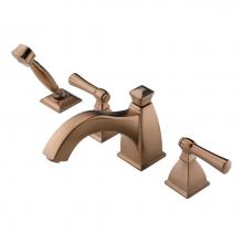 Brizo T67740-BZ - Vesi: Roman Tub Trim with Hand Shower