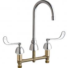 Chicago Faucets 786-E35-319ABCP - CONCEALED KITCHEN SINK FAUCET