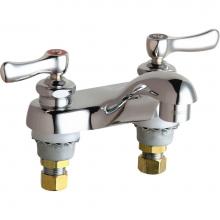 Chicago Faucets 802-VXKABCP - LAVATORY FTG,DECK MNTD 4''CC