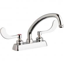 Chicago Faucets W4D-L9E1-317ABCP - WORKBOARD FAUCET, 4''