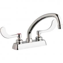 Chicago Faucets W4D-L9E35-317ABCP - WORKBOARD FAUCET, 4''