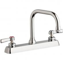 Chicago Faucets W8D-DB6AE1-369ABCP - WORKBOARD FAUCET, 8''