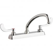 Chicago Faucets W8D-L9E1-317ABCP - WORKBOARD FAUCET, 8''