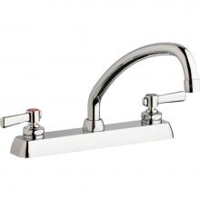 Chicago Faucets W8D-L9E35-369ABCP - WORKBOARD FAUCET, 8''