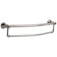 Delta Faucet 41319-PN - BathSafety Traditional 24'' Towel Bar with Assist Bar