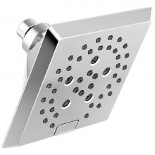 Delta Faucet 52664 - Universal Showering Components H2OKinetic® 5-Setting Angular Modern Raincan Shower Head