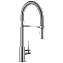 Delta Faucet 9659-DST - Trinsic® Single-Handle Pull-Down Spring Kitchen Faucet