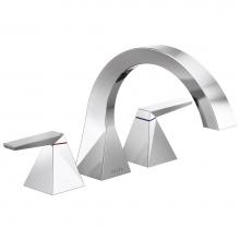 Delta Faucet T2746 - Trillian™ Two-Handle Roman Tub Trim