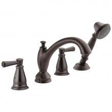 Delta Faucet T4793-RB - Linden™ Traditional Roman Tub with Hand Shower Trim