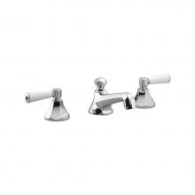 Dornbracht 20700370-000010 - Madison Flair Three-Hole Lavatory Mixer With Drain In Polished Chrome