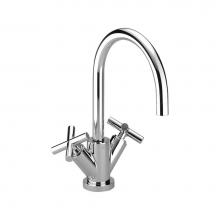 Dornbracht 22513892-000010 - Tara Single-Hole Lavatory Mixer With Drain In Polished Chrome