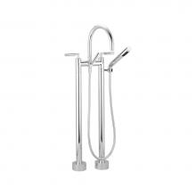 Dornbracht 25943882-16 - Two-Hole Tub Mixer For Freestanding Installation With Hand Shower Set