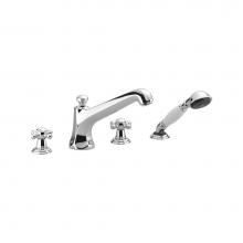 Dornbracht 27502360-17 - Deck-Mounted Tub Mixer, With Hand Shower Set For Deck-Mounted Tub Installation