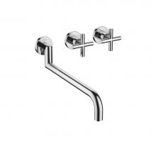 Dornbracht 36818892-00 - Tara Wall-Mounted Sink Mixer In Polished Chrome