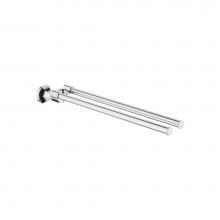 Dornbracht 83210361-00 - Madison Towel Bar Two-Piece Pivotable In Polished Chrome