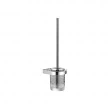 Dornbracht 83900970-00 - Toilet Brush Set Wall-Mounted In Polished Chrome