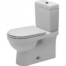 Duravit D4102000 - Duravit Happy D.2 Two-Piece Toilet (Tank and Bowl) White