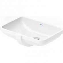 Duravit 03954900172 - Duravit No.1 Undermount Sink, White