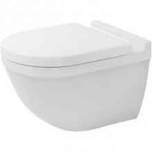 Duravit 22250900921 - Duravit Starck 3 Wall-Mounted Toilet  White WonderGliss