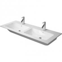 Duravit 23361300581 - Duravit ME by Starck Double Vanity Sink White with WonderGliss