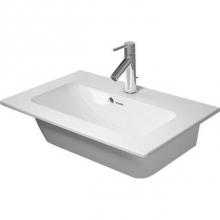 Duravit 23426300581 - Duravit ME by Starck Wall-Mount Sink White with WonderGliss