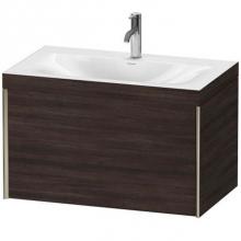 Duravit XV4610OB152C - Duravit XViu One Drawer C-Bonded Wall-Mount Vanity Kit European Oak