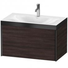 Duravit XV4610OB252P - Duravit XViu One Drawer C-Bonded Wall-Mount Vanity Kit European Oak