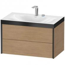 Duravit XV4615EB251P - Duravit XViu Two Drawer C-Bonded Wall-Mount Vanity Kit Pine Terra