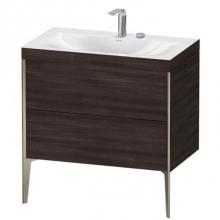 Duravit XV4710EB152C - Duravit XViu Two Drawer C-Bonded Floorstanding Vanity Kit European Oak