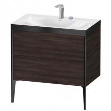 Duravit XV4710EB252P - Duravit XViu Two Drawer C-Bonded Floorstanding Vanity Kit European Oak