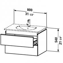 Duravit DN647107979 - DN Vanity unit 545x800 Natural