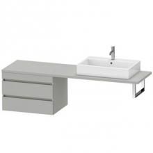 Duravit DS535909118 - Duravit DuraStyle Low Cabinet for Console  Taupe Matte