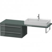 Duravit XL543903838 - Duravit X-Large Vanity Unit for Console  Dolomiti Gray High Gloss