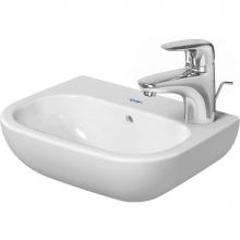 Duravit 07053600092 - D-Code Small Handrinse Sink White