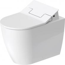 Duravit 21695900921 - ME by Starck Floorstanding Toilet Bowl for Shower-Toilet Seat White with WonderGliss