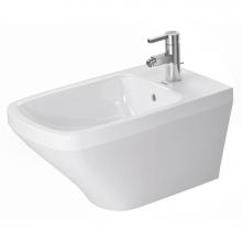 Duravit 22861500001 - DuraStyle Wall-Mounted Bidet White with WonderGliss