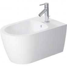 Duravit 22881532001 - ME by Starck Wall-Mounted Bidet White with WonderGliss