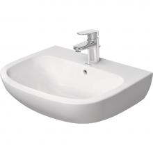 Duravit 23106000302 - D-Code Wall-Mount Sink White